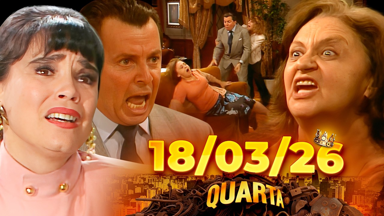 Rainha da Sucata - (18/03/26) Cap&iacute;tulo de hoje, Quarta-Feira l Cap&iacute;tulo 96, Vale a pena ver de novo