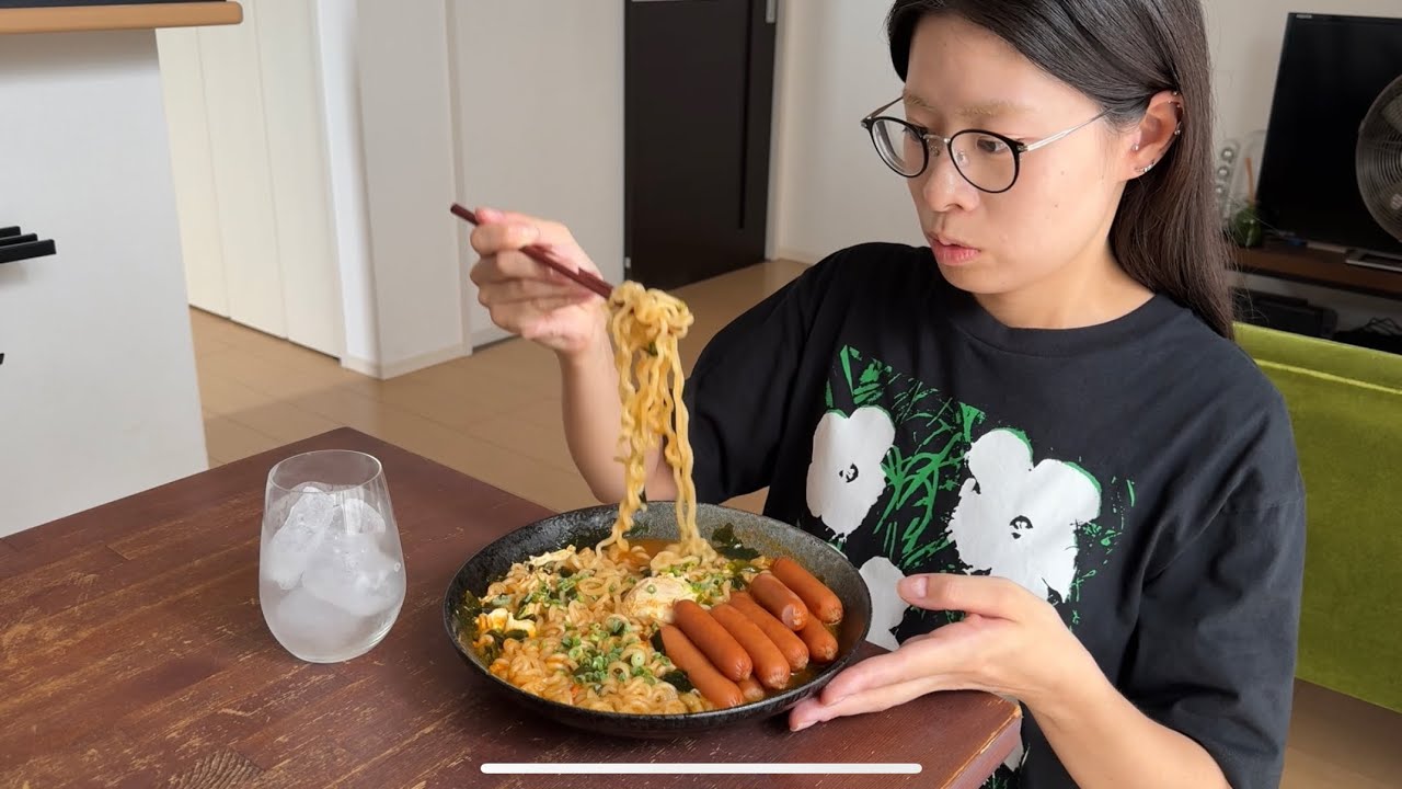 ASMR ノグリラーメン🍜【咀嚼音/Mukbang/Eating Sounds】