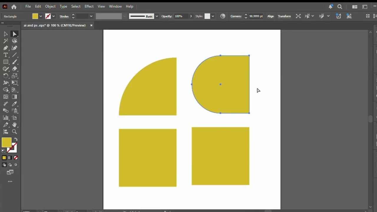 Adobe Illustrator Direct Selection Tool Trick