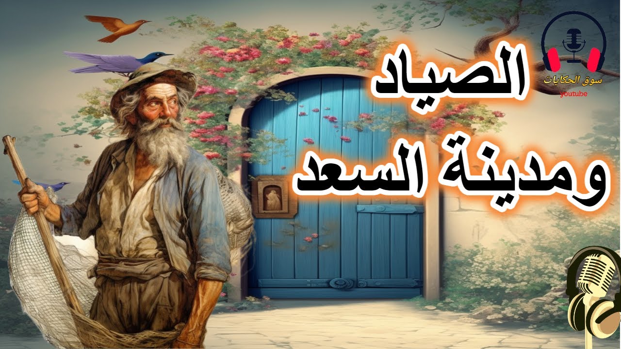 قصة الصياد ومدينة السعد، من القصص الخيالية المشوقة قبل النوم، ضع السماعات واستمع، سوق الحكايات