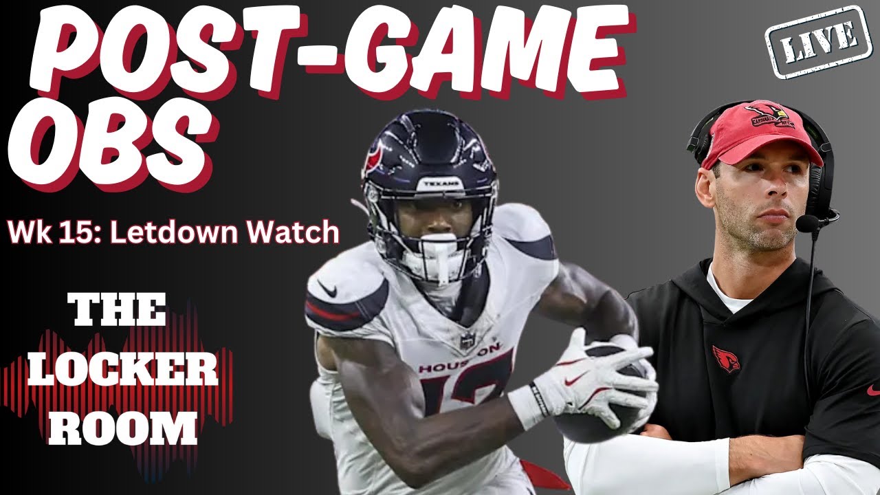 LIVE Post-Game Reaction CJ Stroud & Texans 40-20 Win Over Arizona! New Look Moving Forward?!