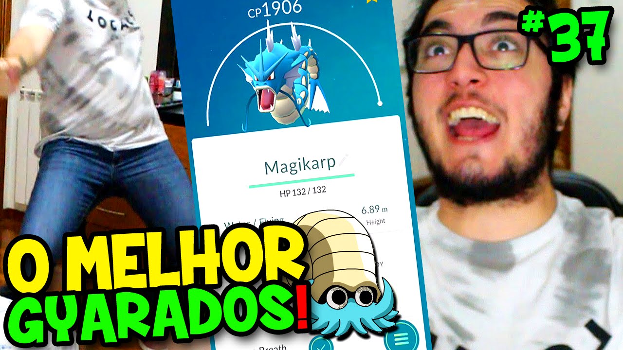 POKÉMON GO #37 - OS MELHORES POKÉMONS PARA BATALHAR ! GYARADOS !