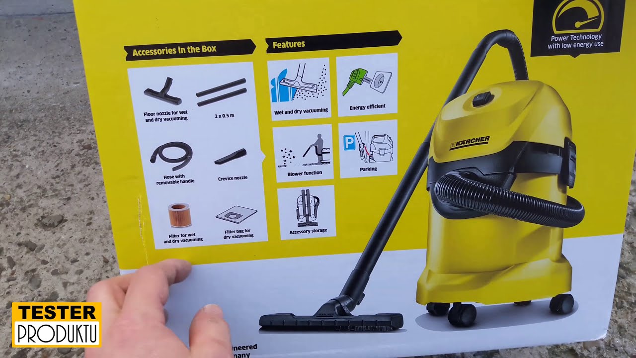 Dlaczego ?? Odkurzacza KARCHER WD3