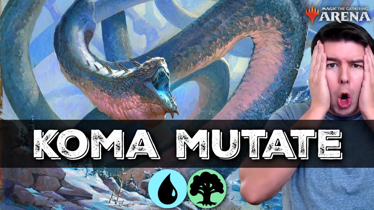 How Have I NEVER Done This?? Simic Koma Mutate in Standard - MTG Arena