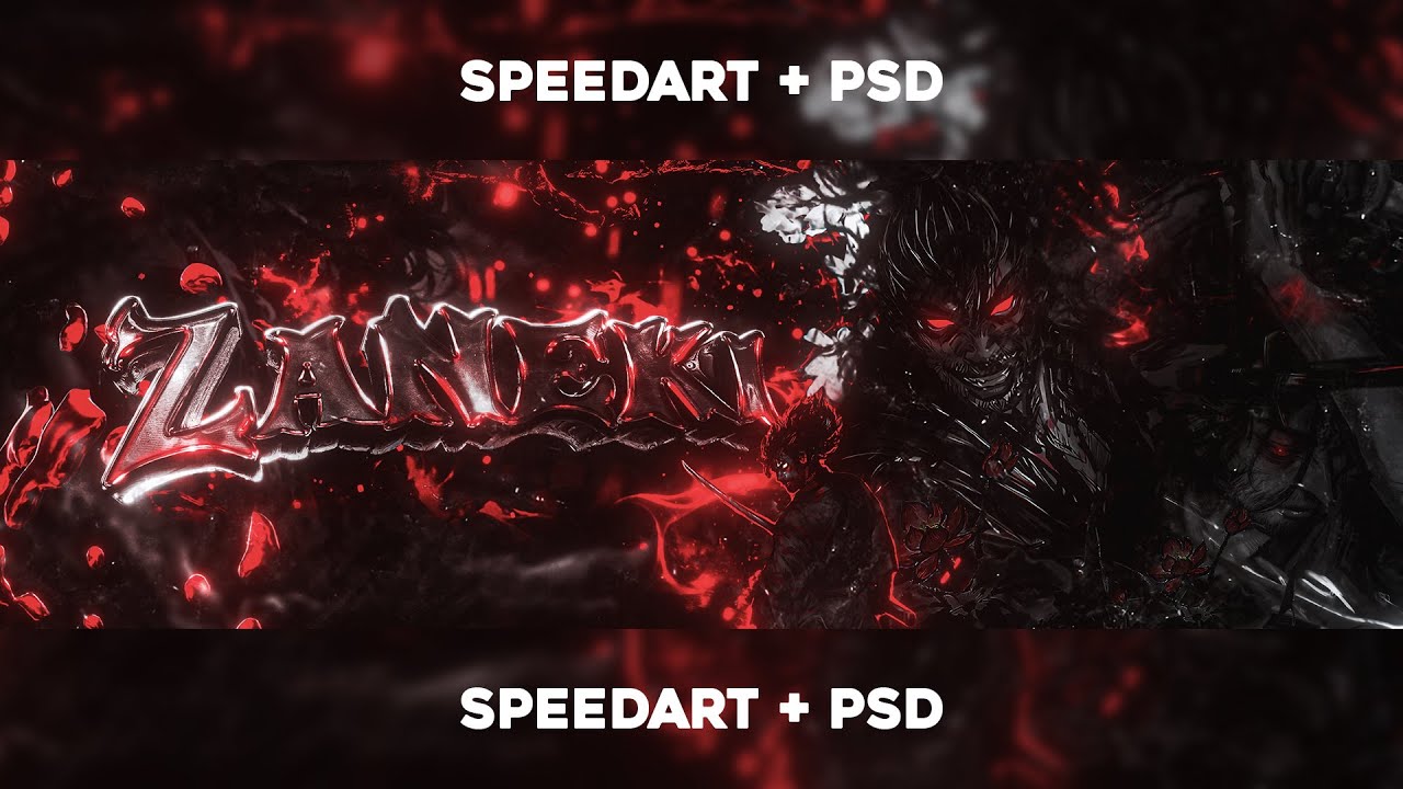 How i made this crazy Miyamoto Header! PSD in desc