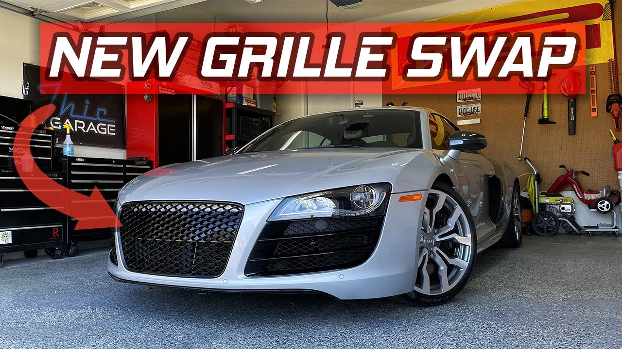 How To: Audi R8 Honeycomb Grille Install & Bumper Removal