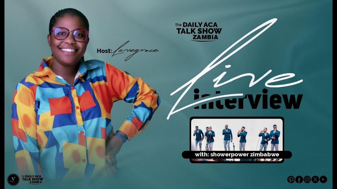 The Daily Aca Talk Show Season 4 Episode 1 with Shower Power Zimbabwe (Live Interview)