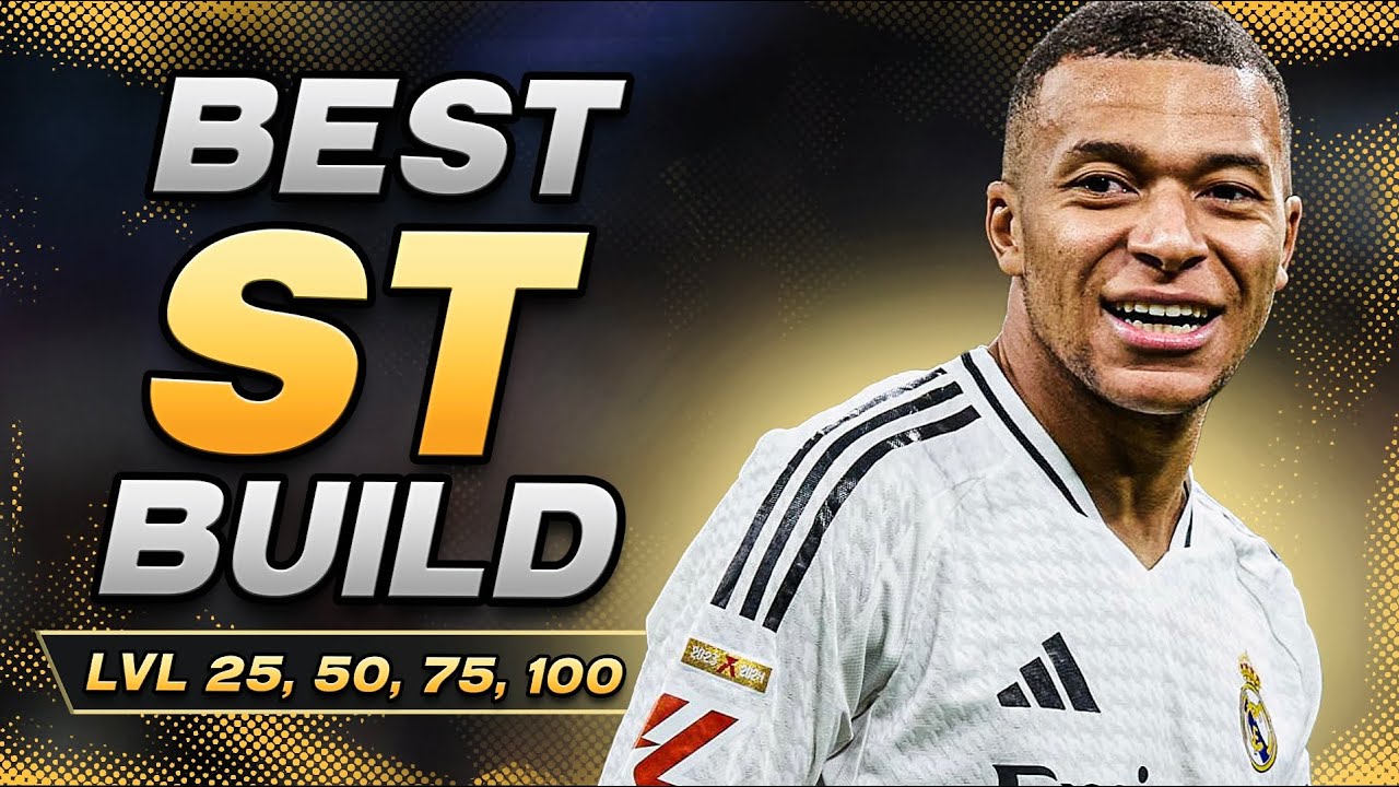 BEST STRIKER BUILD FOR LVL 25,50,75 & 100 | EAFC 25 Clubs