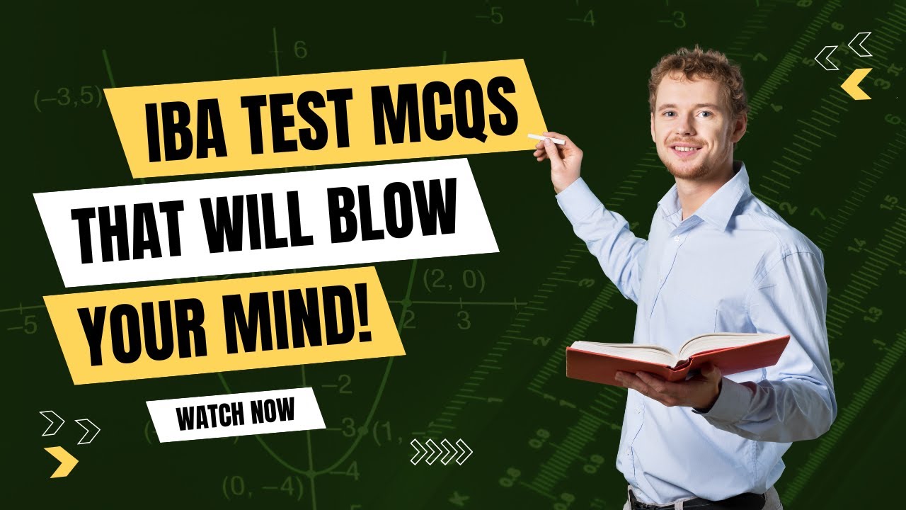 Junior Science Teacher  ||  IBA Test Preparation 2025