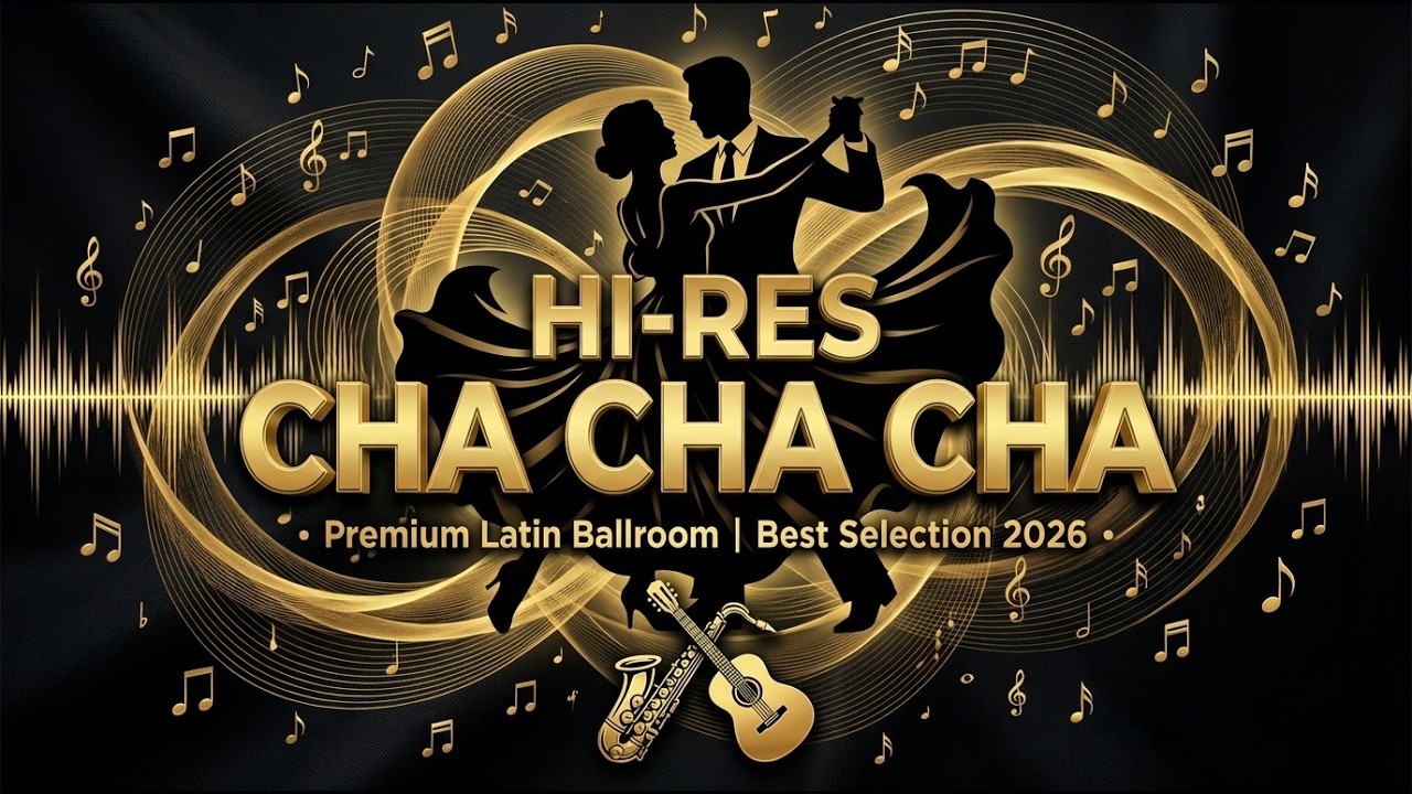 Hi-Res Cha Cha Cha Saxophone & Guitar – Premium Latin Ballroom | Best Selection 2026 🎷作業用BGM