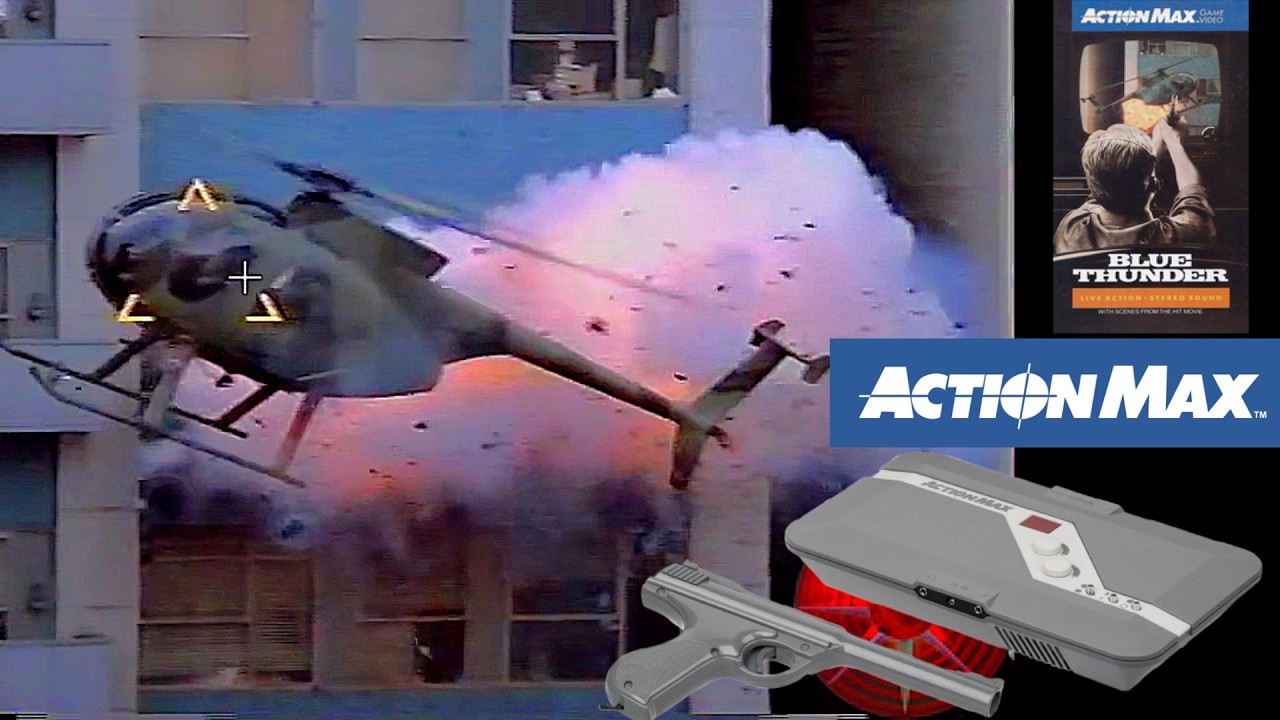 BLUE THUNDER - COMPLETO | Quando Videogame Vinha em Fita Cassete! - ACTION MAX#4