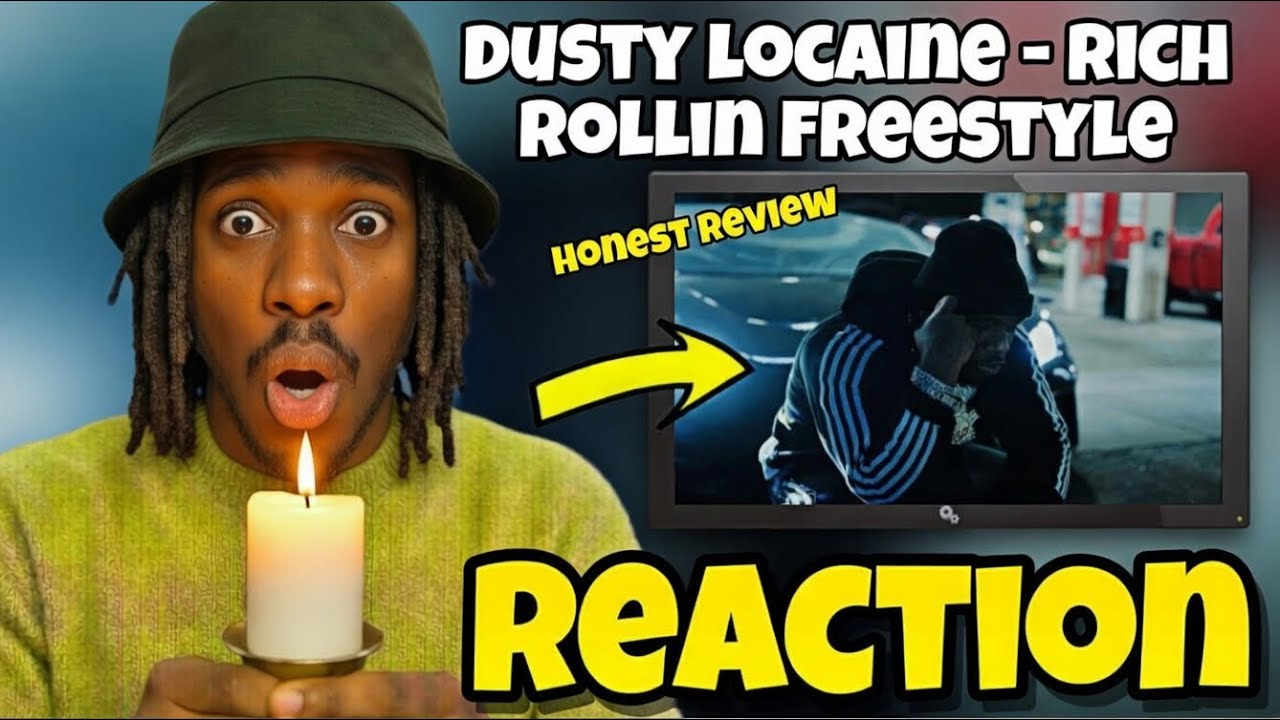 OH NAH!! DUSTY LOCANE - RICH ROLLIN FREESTYLE (Official Music Video) REACTION! 🥶🔥