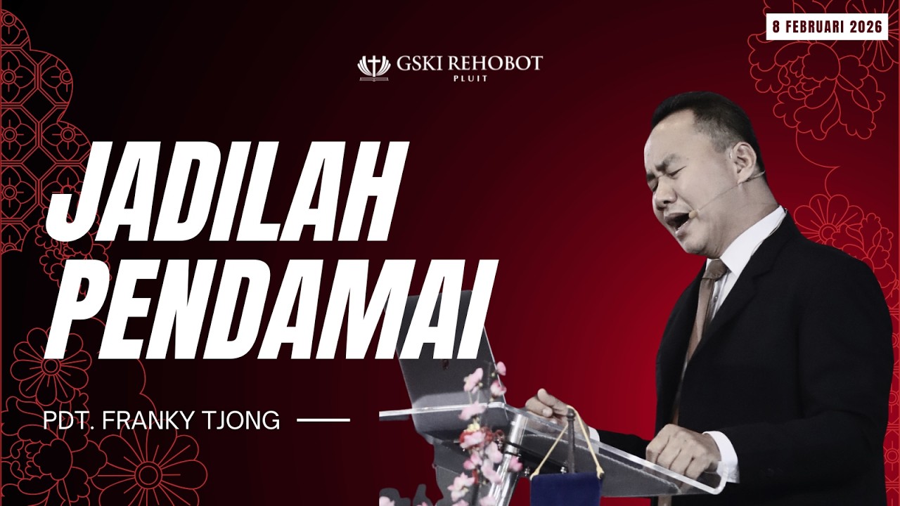 IBADAH RAYA  | Pdt. Franky Tjong | Minggu, 8 Februari 2026 Pkl. 09:30 WIB