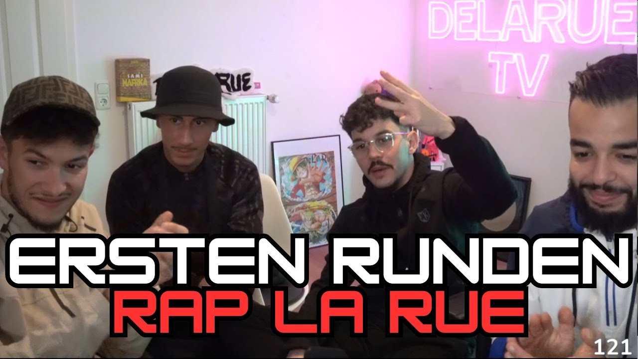 ERSTEN RAP LA RUE RUNDEN VON FINALISTEN! Reaktion mit AMO JUU UND OUZZI