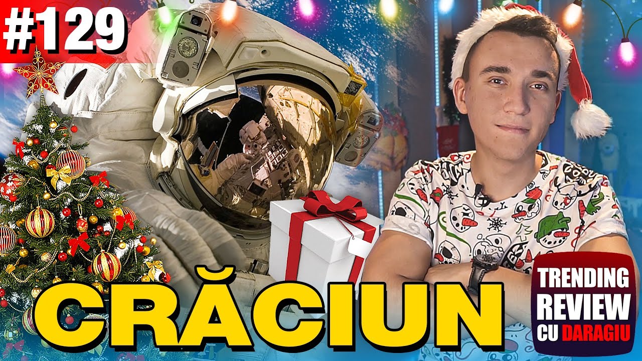 Petrecere de Crăciun în spațiu | Trending Review cu Daragiu Episodul 129