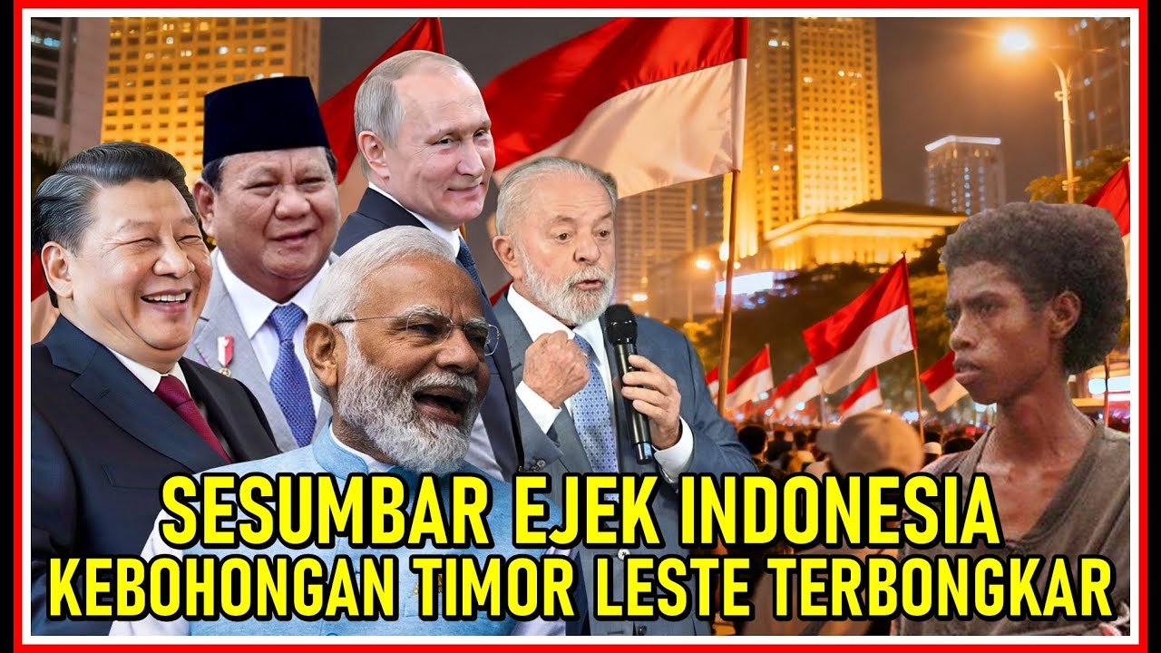 MERINDING ⁉️ KEADAAN SUPER MIRIS TIMOR LESTE, YANG DITUTUPI DENGAN KESOMBONGAN PARA NETIZENNYA ‼️
