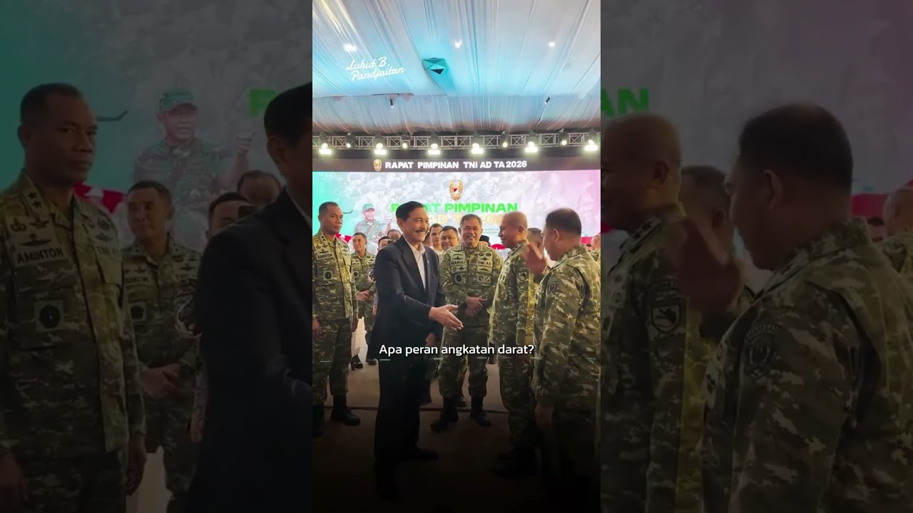 KETIKA PAK LUHUT BERTEMU MENANTU KSAD JENDERAL MARULI #shortsyoutube  #bataknesia  #tni #ksad