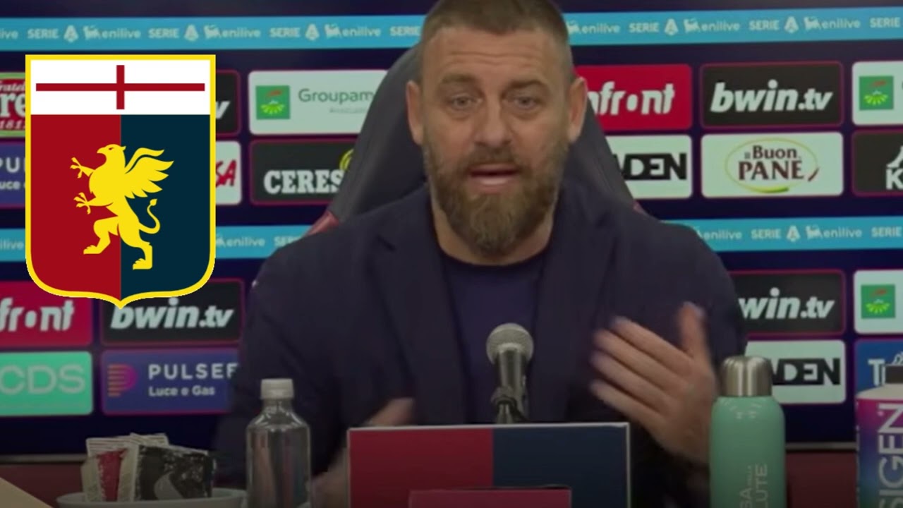 ANDIAMO! Guarda cosa ha detto De Rossi dopo Genoa - Torino