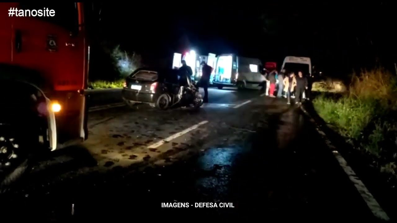 IBAITI - GOL PROVOCA ACIDENTE GRAVE NA BR-153