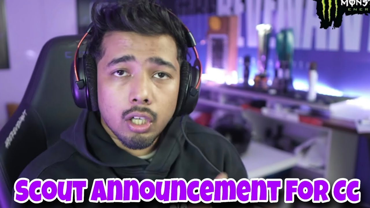 Sc0ut Announcement For CC😱 Sensei Montering ❤️ 