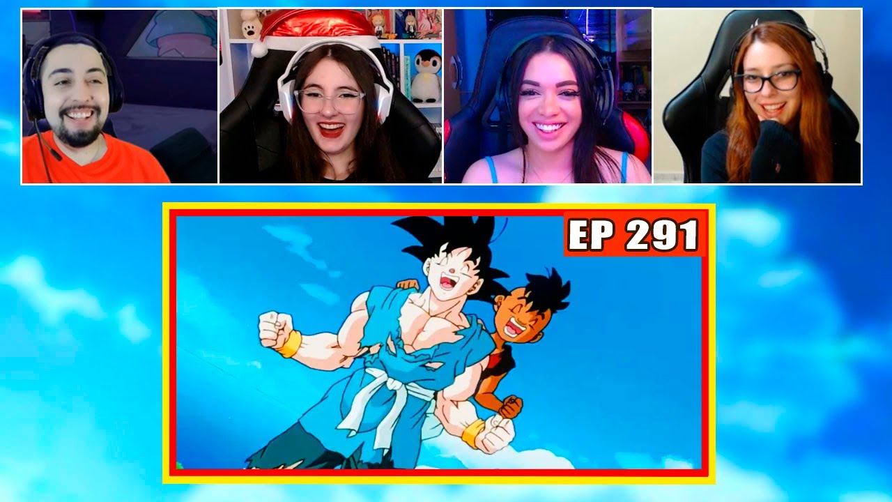 Final de Dragon Ball Z  | 4 Pessoas Reagindo | Dragon Ball Z - EP 291