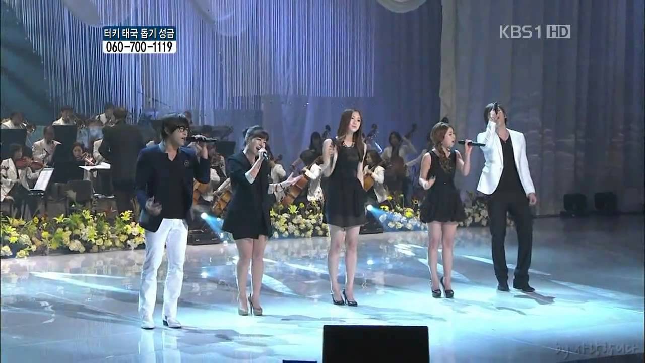 20111106 가슴으로운다, 붉은 노을 by CS Numbers(December&J-Cera&Airin&允美)