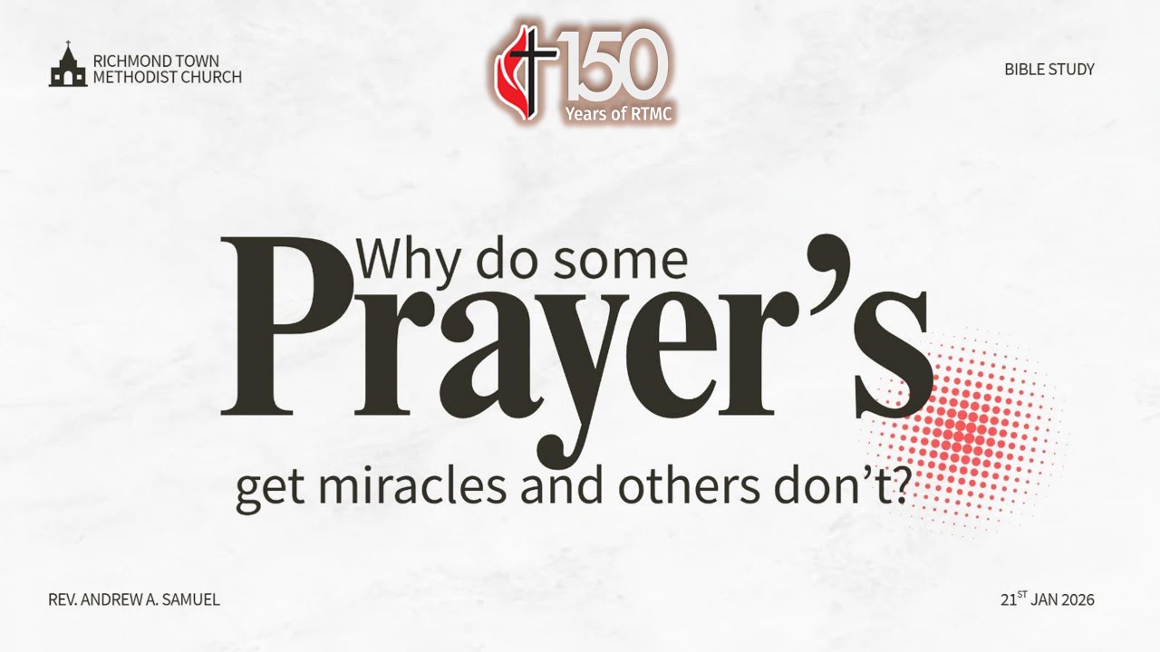 VIRTUAL BIBLE STUDY | WHY DO SOME PRAYERS GET MIRACLES AND OTHERS DON'T?