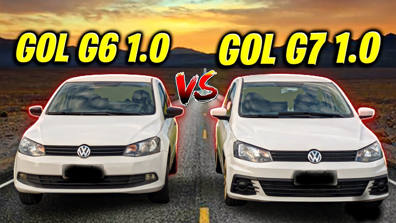 GOL G6 1.0 4cc vs GOL G7 1.0 3cc! UM CILINDRO A MAIS É VANTAGEM?