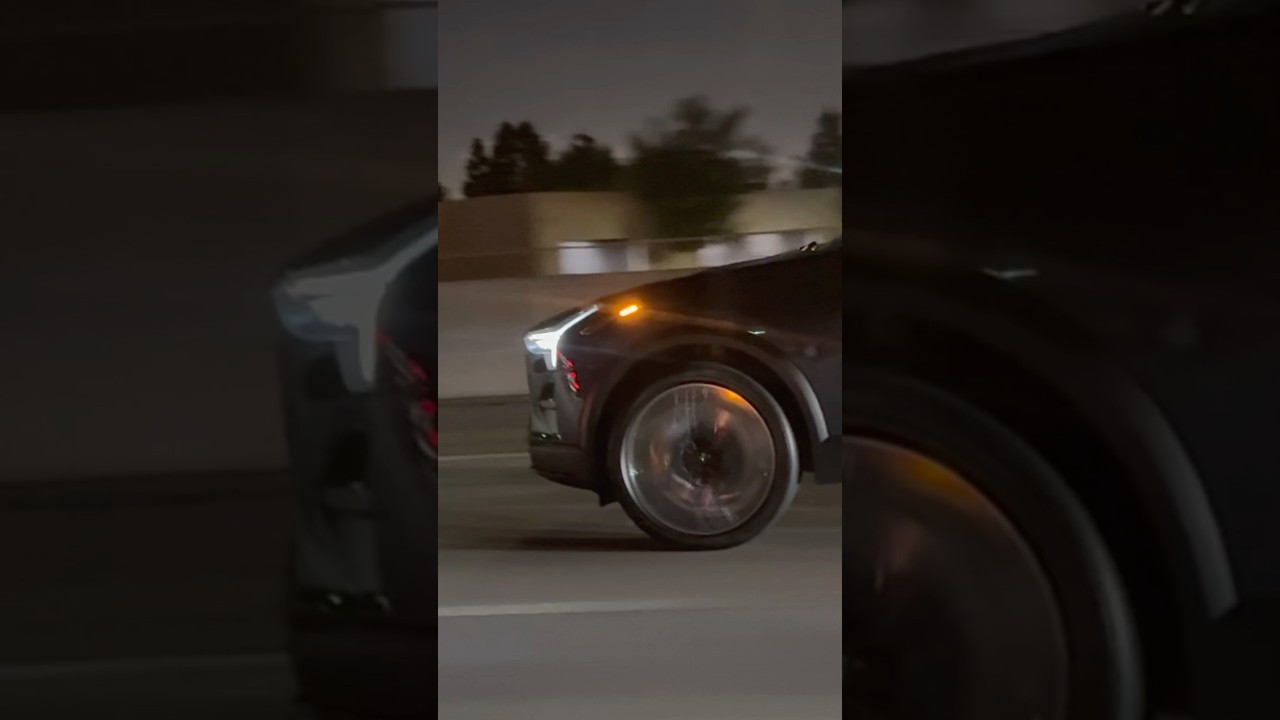 All electric Polestar 3 spotted on the road in California