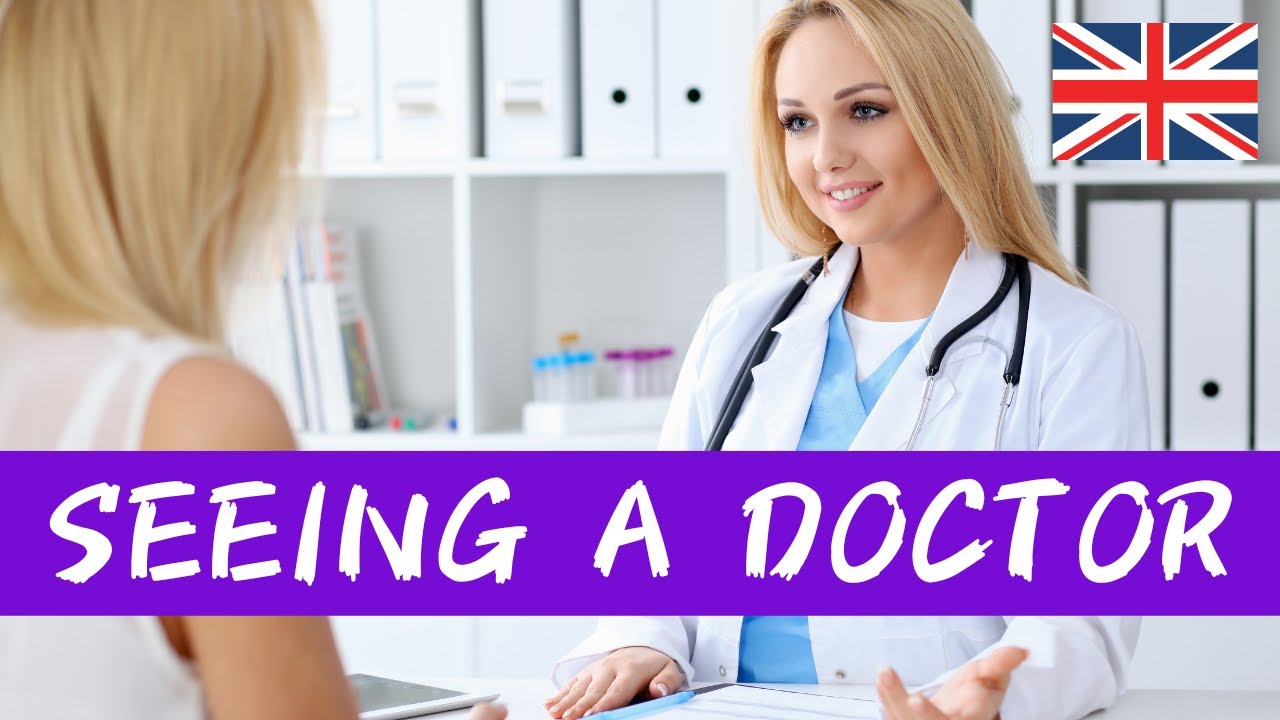 Seeing a Doctor ｜English Conversation ｜British English| #english #englishlearning  #doctor #hospital