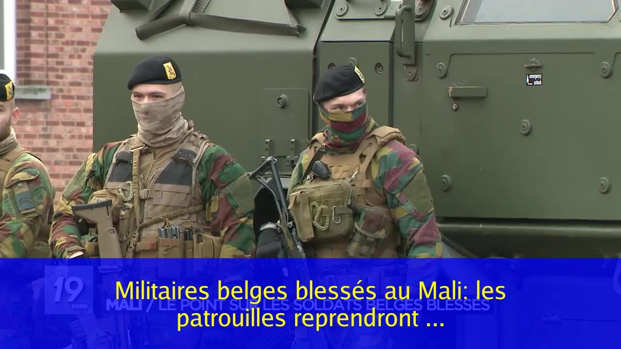 Casques bleus au Mali: un des bless&eacute;s a &eacute;t&eacute; rapatri&eacute; et hospitalis&eacute;