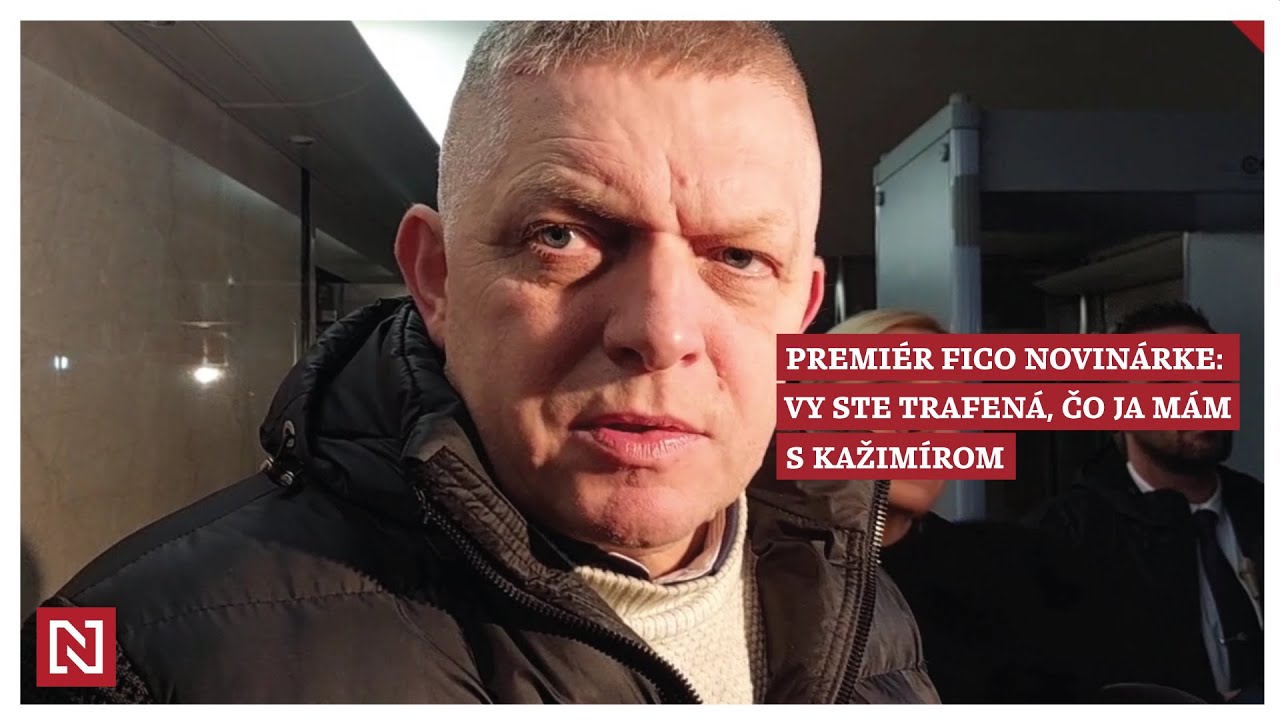 Premiér Fico novinárke: Vy ste fakt trafená, čo ja mám s Kažimírom