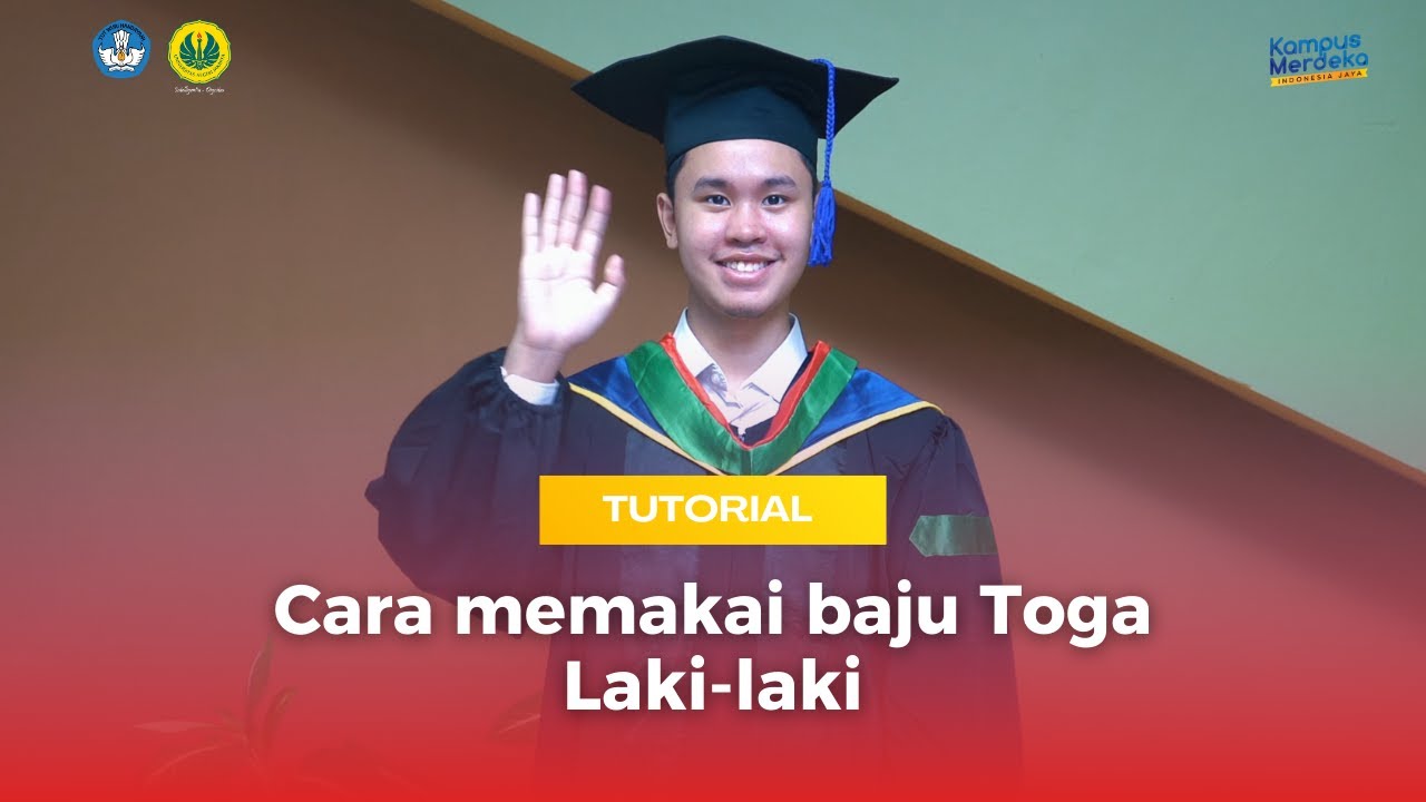 Penggunaan Baju Toga Wisuda UNJ (Laki-laki)