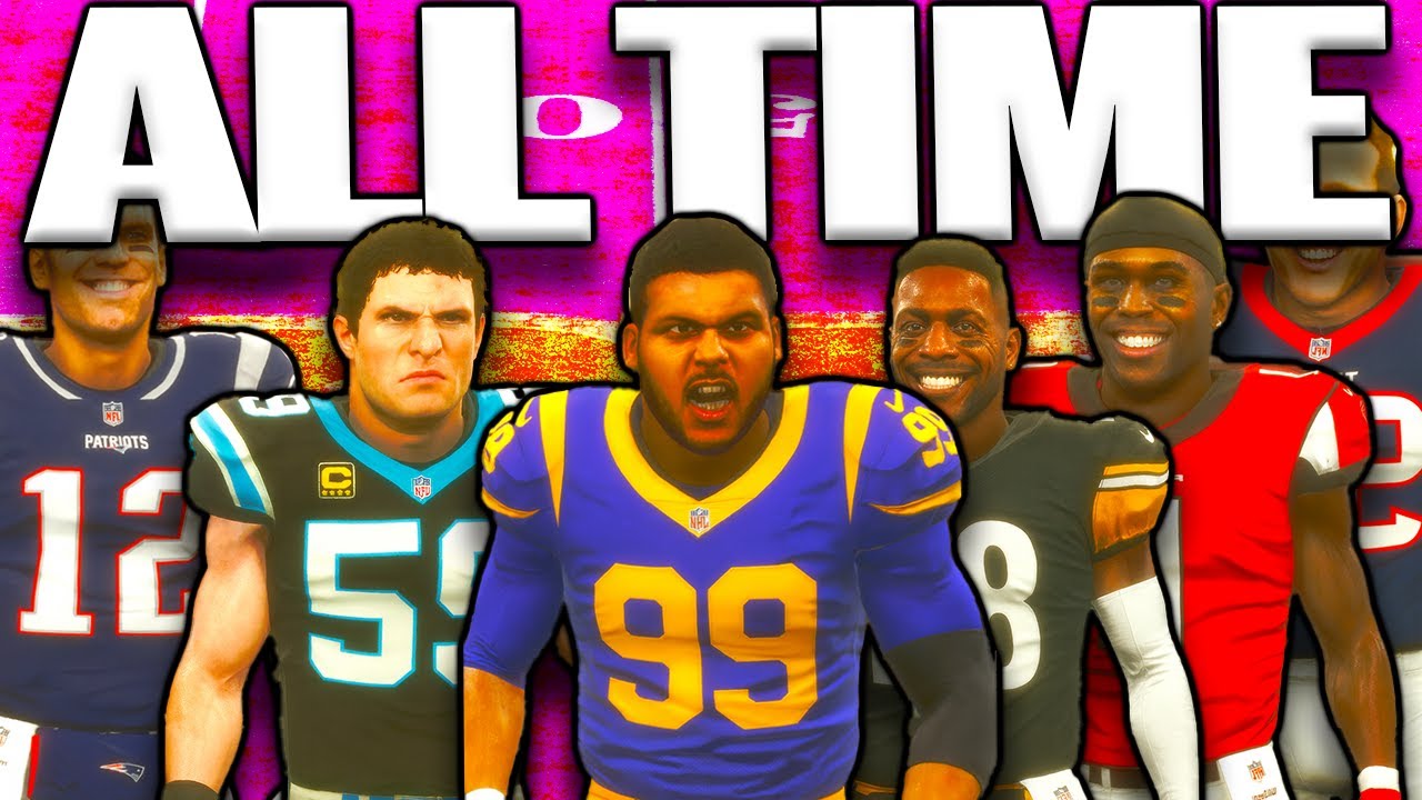 Every NFL LEGEND on ONE Field! 🏈 All-Time Rosters Madden Franchise