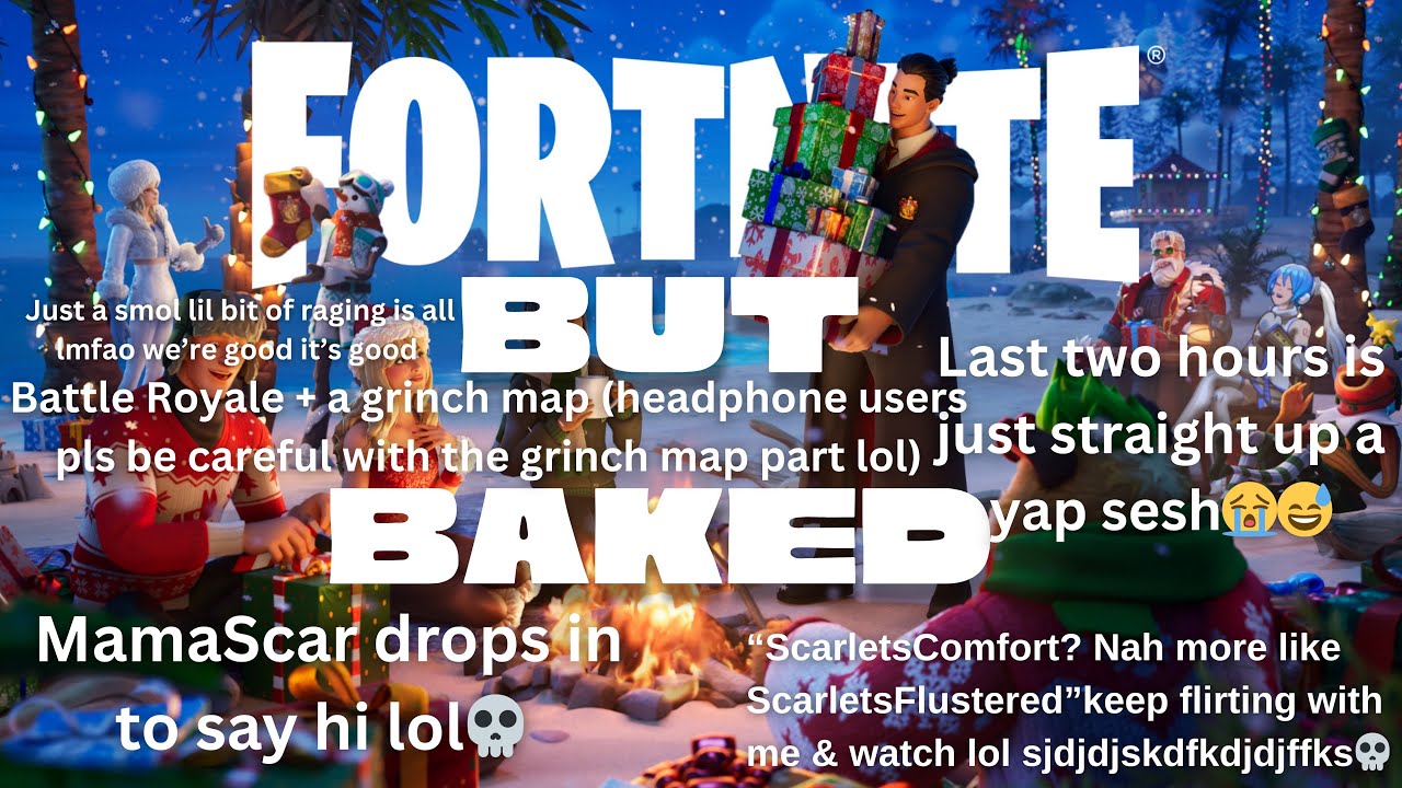 Panickin in Fortnite bc anxieties lol is fun tho