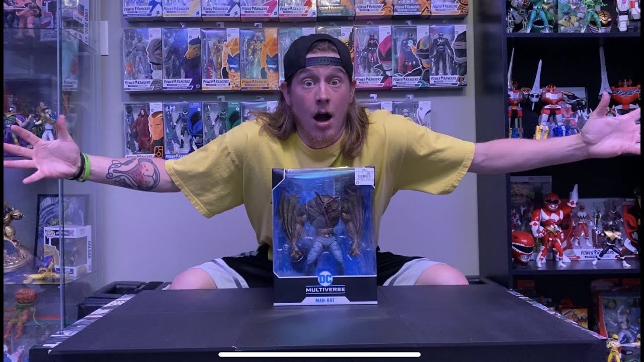 Wednesday Special!!!  Unboxing and review of the NEW Mcfarlane DC Multiverse Man-Bat Mega Fig!