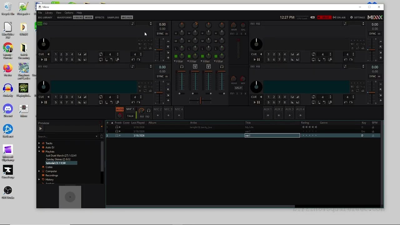 Mixxx Tutorial for StarshineRadio #starshineradio #mixxx #tutorial #djtutorial #smule #smulemusic