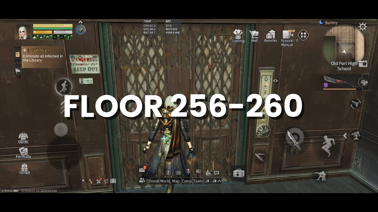 Death High S25 Floor 256 - 260 | LifeAfter