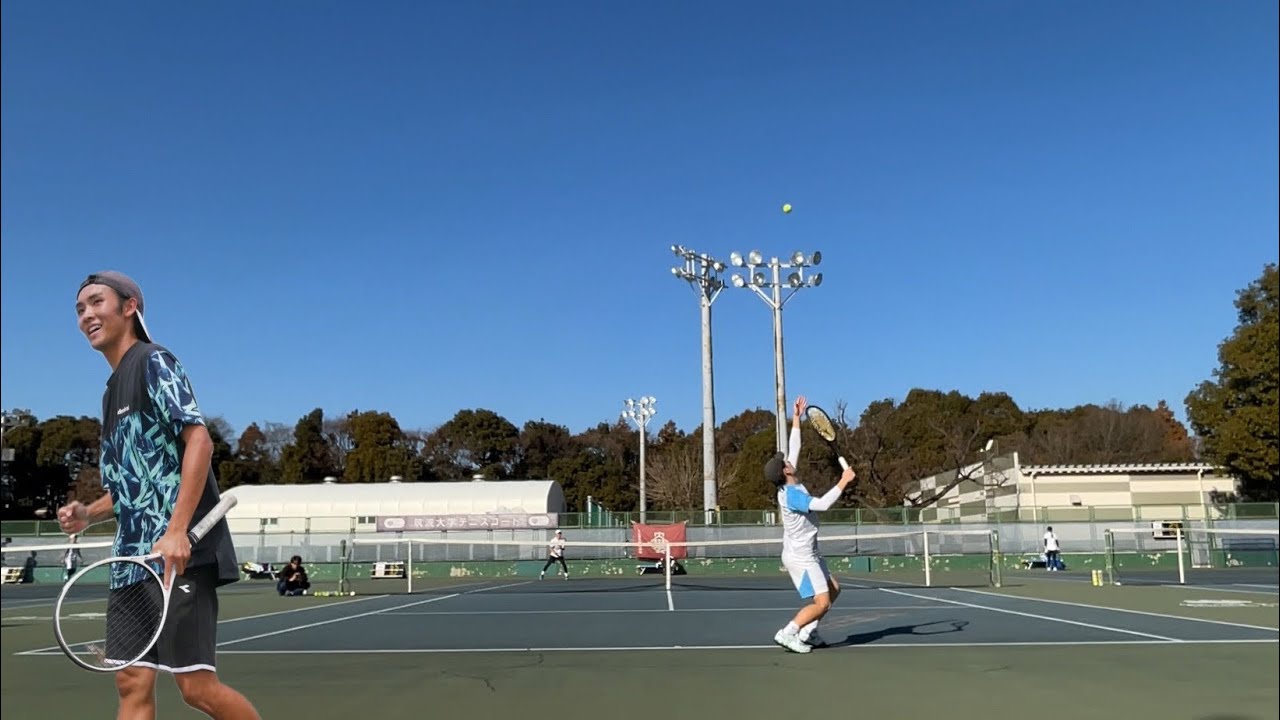 【秋リーグ】vs早稲田B, S1    1-6,1-6