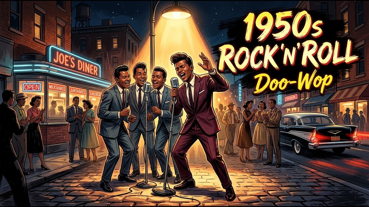 Street Corner Doo-Wop | Sweet 1950s Harmonies & Love Songs