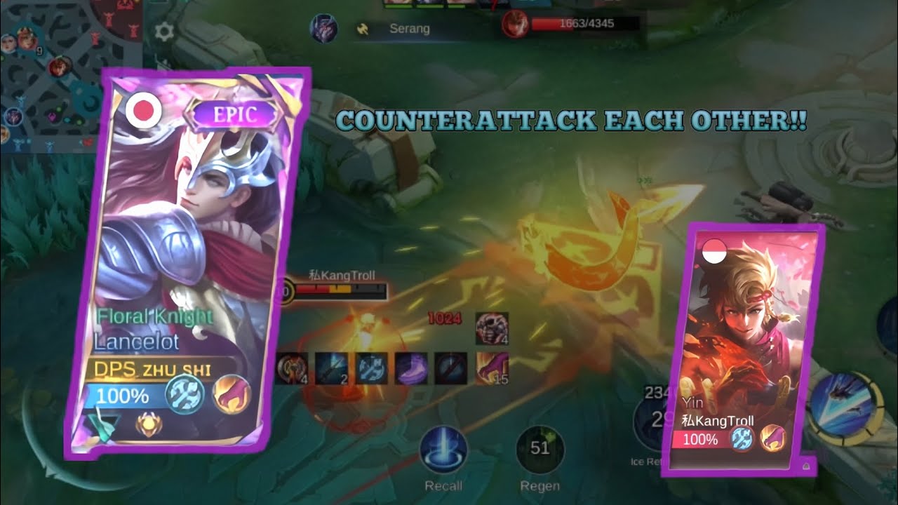 LAMA TIDAK BERTEMU YIN JUNGLER! Enjoy watching guys 🫰🥰