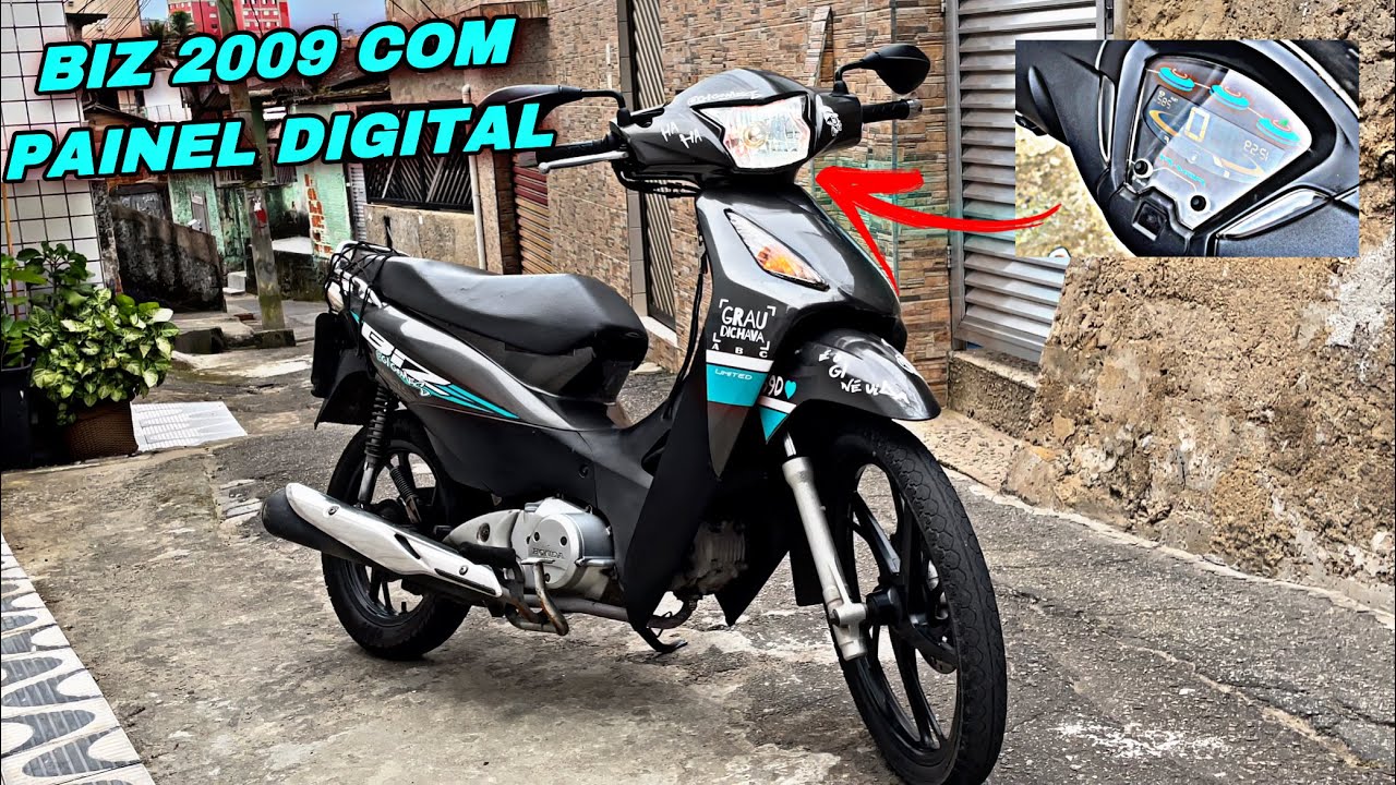 MOSTREI A BIZ 125 MONTADINHA ANO 2009 TODA 2020 CHAVE 🚀