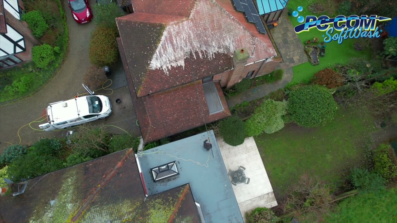 Roof Cleaning & Treatment With NEW SMR Air System !