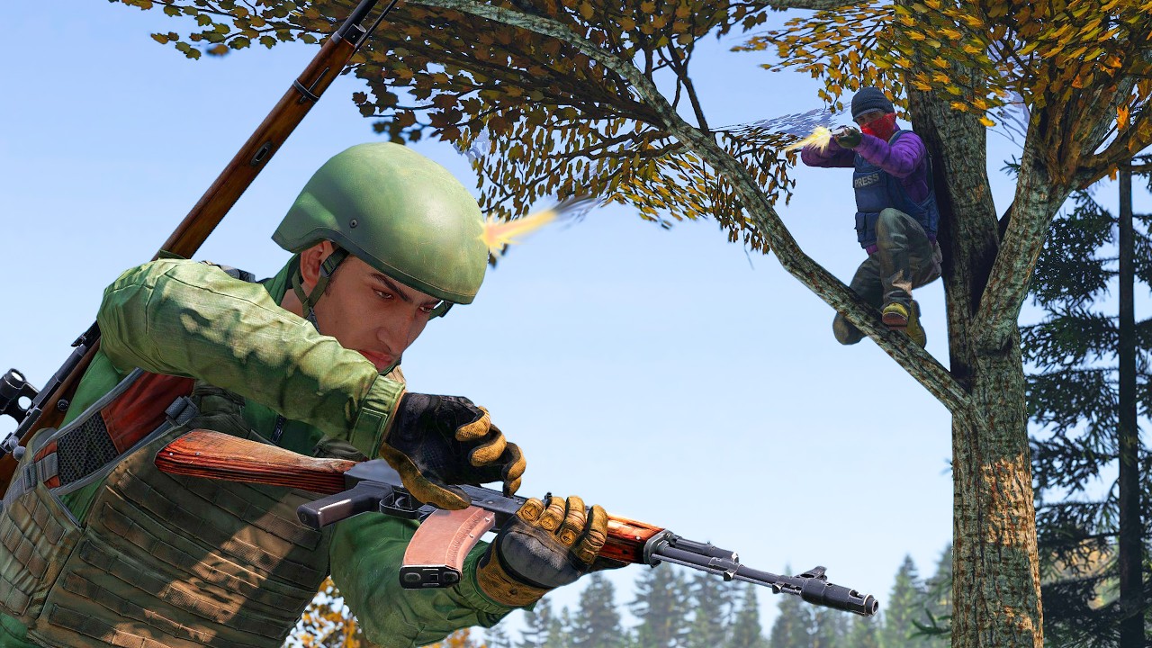 Моя САМАЯ БЕЗУМНАЯ засада в DayZ!