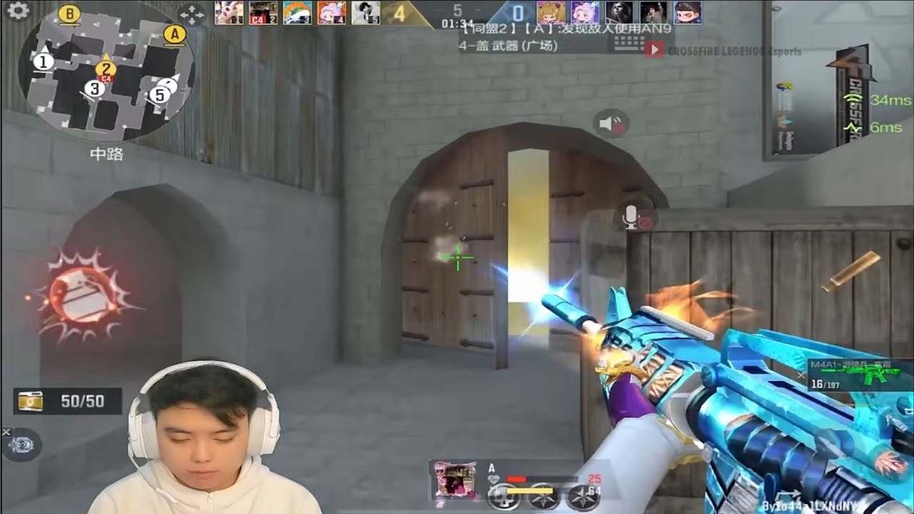 CrossFire: Legends LIVE🔴 Best Sniper China 1vs9 Guide | SoloQ Rank 18/12 - CF Mobile China