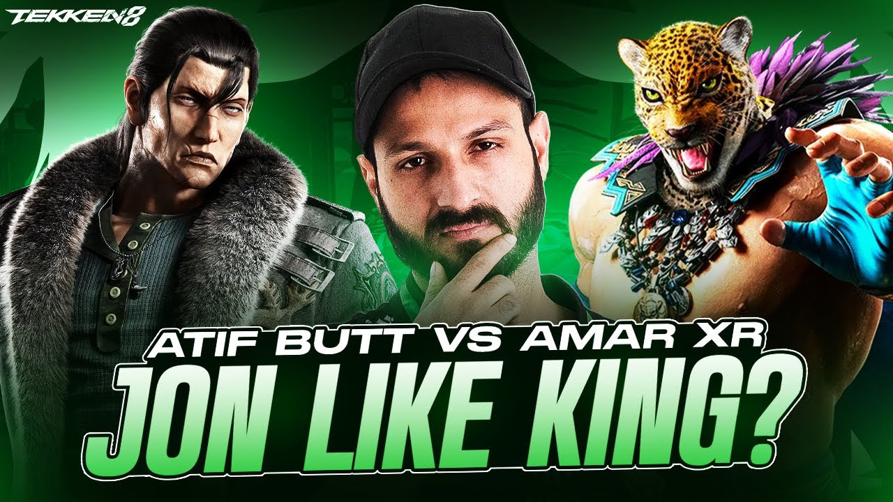 Same Play Style As Jon? - Atif (Drag) VS Amar Xr (King) - #tekken8 