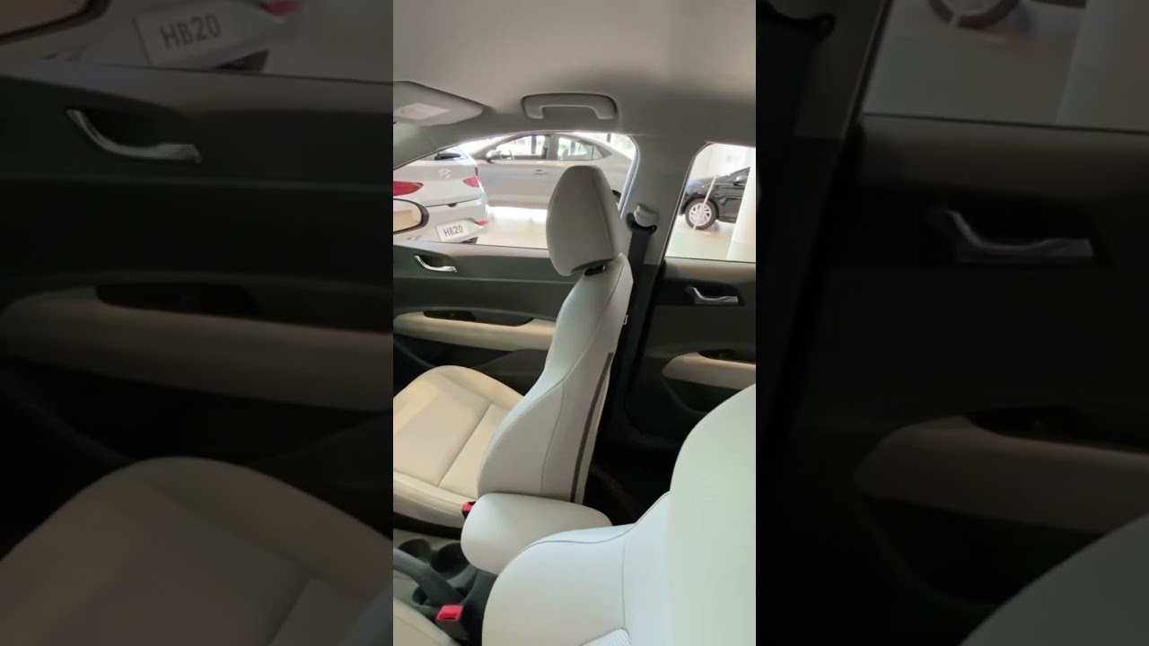 Voc&ecirc; tamb&eacute;m prefere bancos de couro claros? #hyundai #hb20