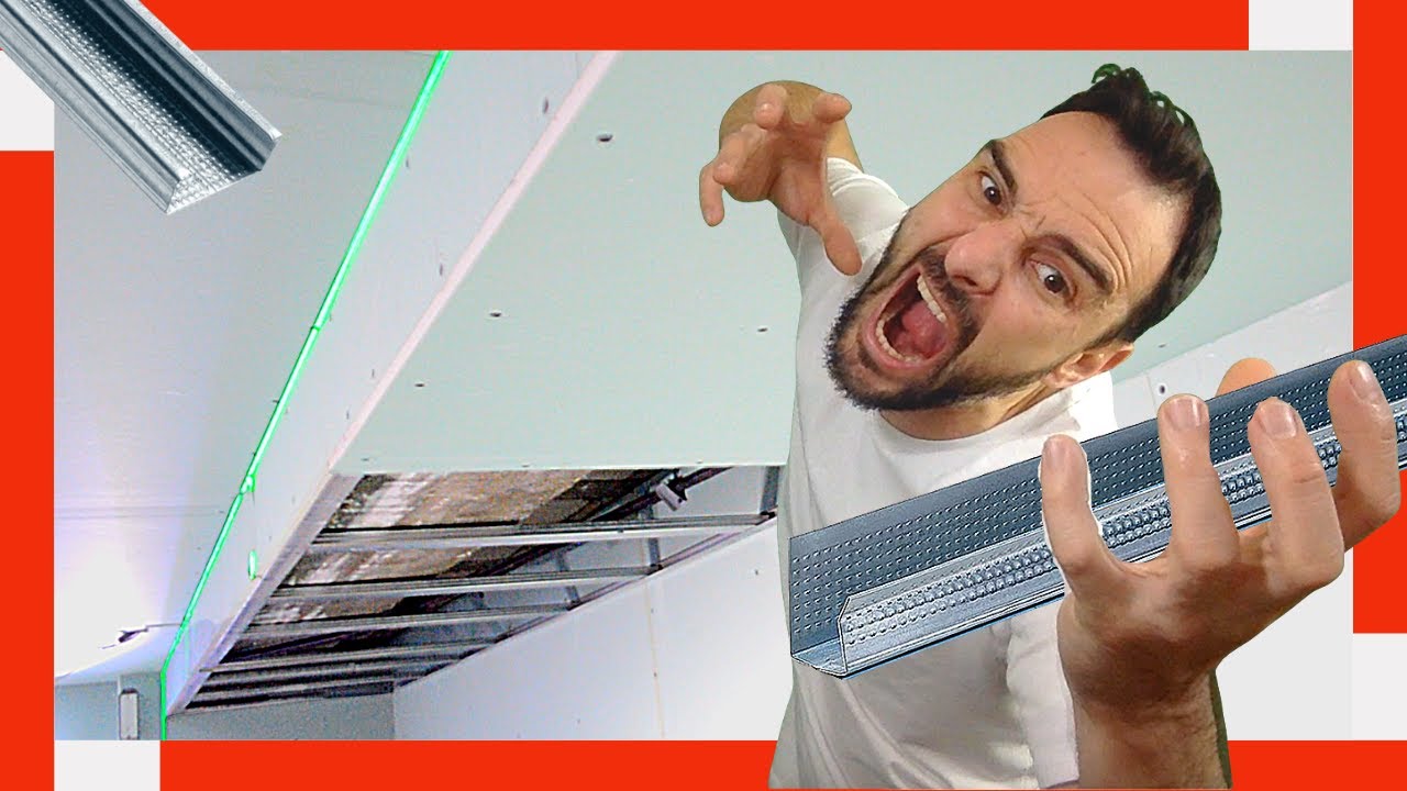 🔥 Как сделать балку из гипсокартона 👉 2 видимые грани ✅ гипсокартон