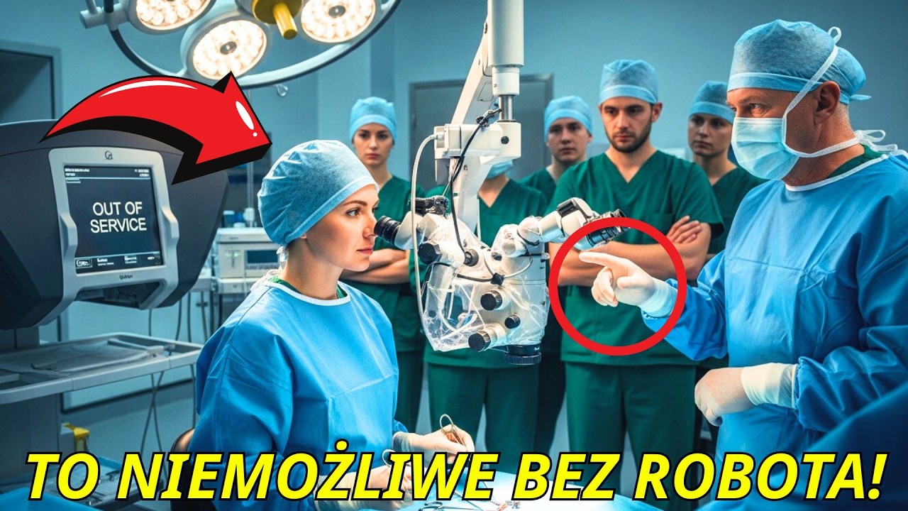 „Tę operację mogą wykonać tylko roboty” – usłyszała w sali operacyjnej