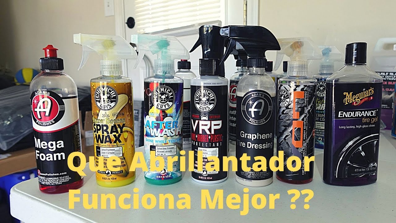 Cual de Estos 4 Productos Resulto Mejor en las Llantas despues de 2 Semanas